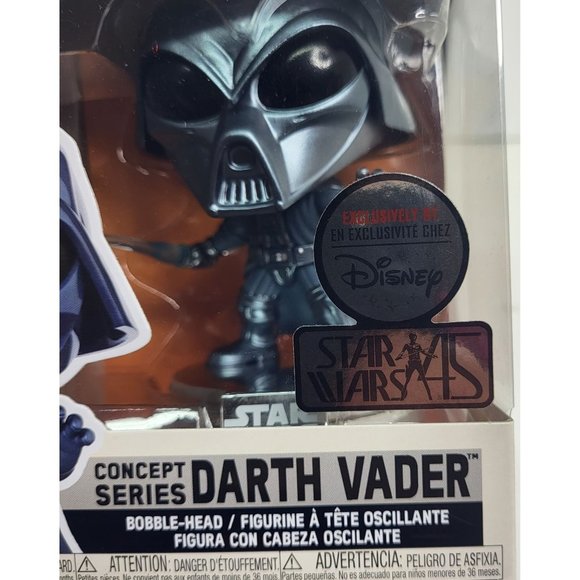 Funko POP! Star Wars Concept Series Darth Vader #524 Disney Exclusive - Picture 3 of 7